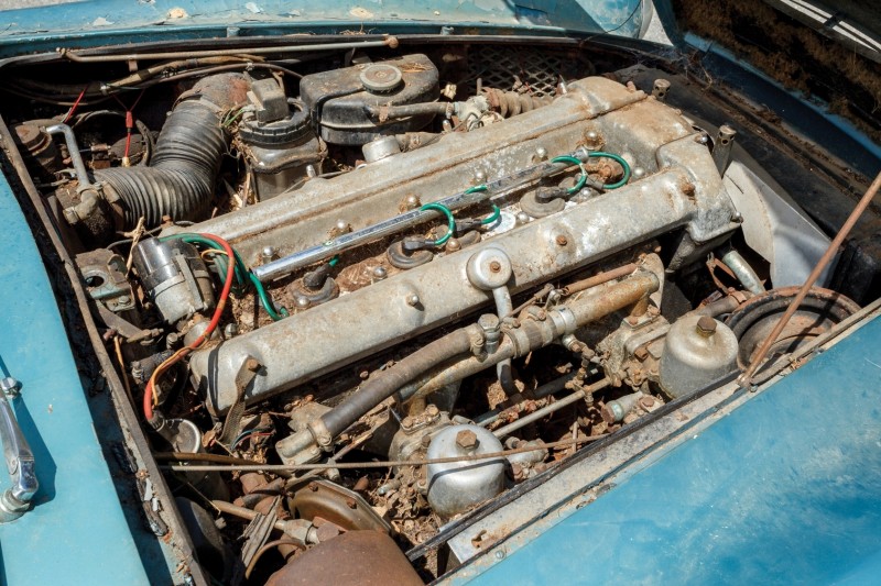 RM Auctions Monterey 2014 Preview - 1961 Aston-Martin DB4 Lost by Castrol Ltd, Found By You 20