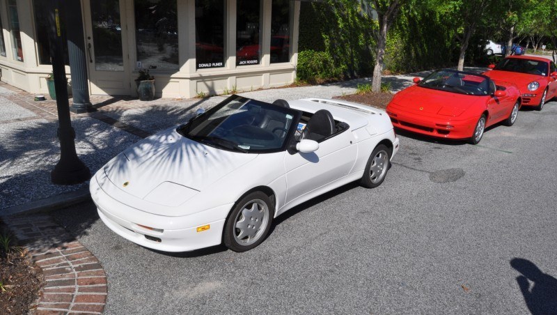 Rare Ragtops - A Pair of Lotus Elans Graced Kiawah Island, SC Cars and Coffee Today 17