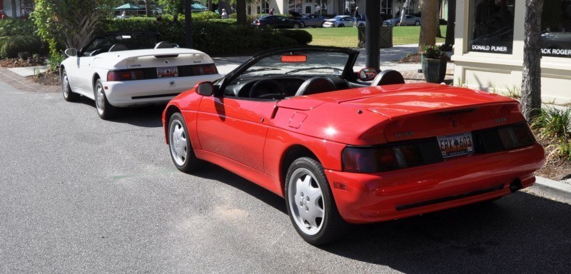 Rare Ragtops - A Pair of Lotus Elans Graced Kiawah Island, SC Cars and Coffee Today 31