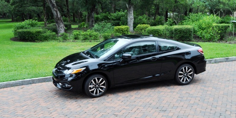 Road Test Review - 2014 Honda Civic EX-L Coupe 112