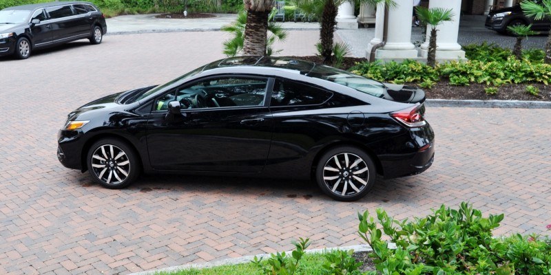 Road Test Review - 2014 Honda Civic EX-L Coupe 93