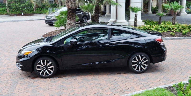 Road Test Review - 2014 Honda Civic EX-L Coupe 94