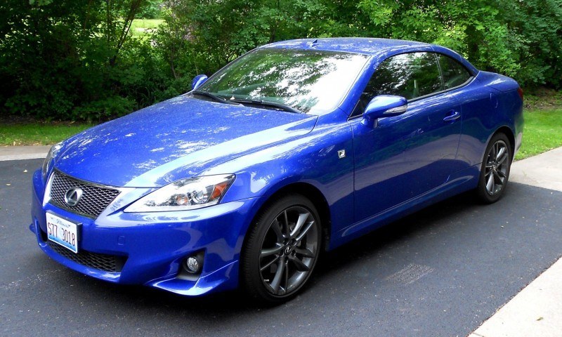 Road Test Review - 2014 Lexus IS250 F Sport Convertible Is Sexy, Top-Down Summer Cruiser 25