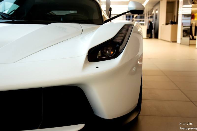 White LaFerrari Snapped in Geneva This Week by N-D Photography 12