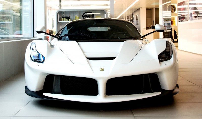 White LaFerrari Snapped in Geneva This Week by N-D Photography 8