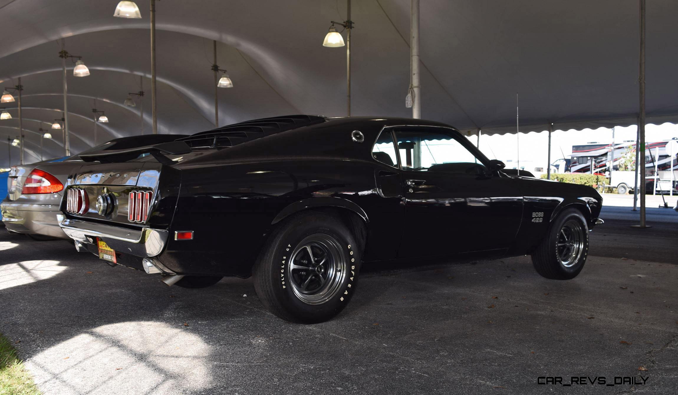 Mecum 2016 Florida Favorites - 1969 Ford Mustang BOSS 429 in Raven Black