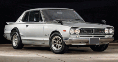 1972 Skyline GT-R RM Auctions GIF