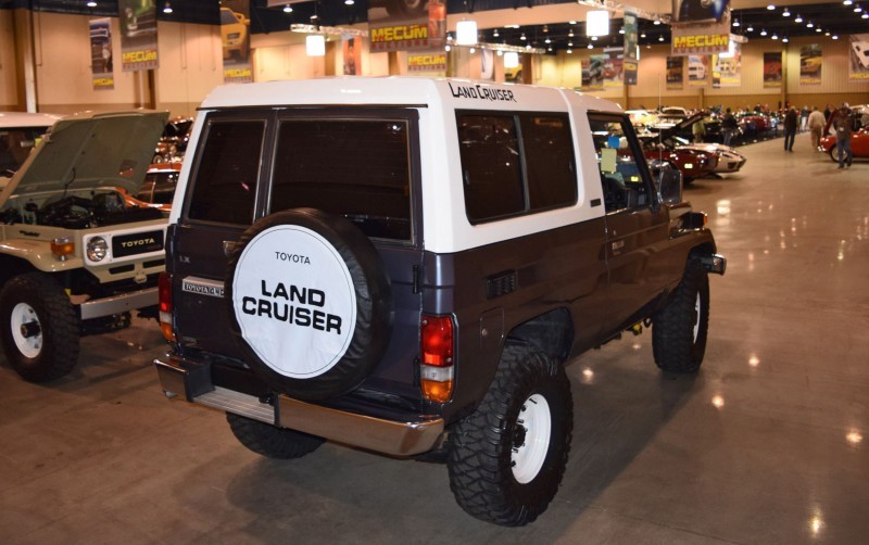 1987 Toyota BJ-74 Land Cruiser RHD TURBO Automatic with White FRP TOP 10