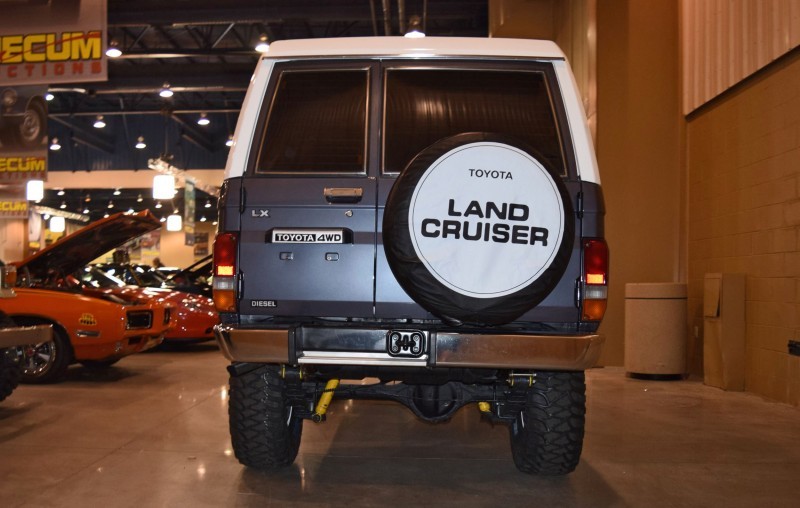 1987 Toyota BJ-74 Land Cruiser RHD TURBO Automatic with White FRP TOP 11