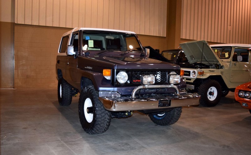 1987 Toyota BJ-74 Land Cruiser RHD TURBO Automatic with White FRP TOP 3
