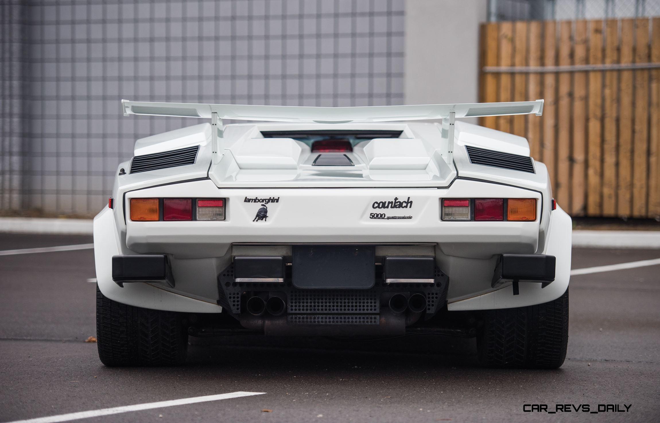 1988.5 Lamborghini Countach 5000 QV in Bianco White is AS_NEW! Just 8k