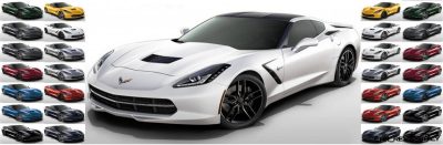 CarRevsDaily Corvette Stingray Colors Header