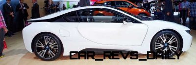 2015 BMW i8 in Crystal White