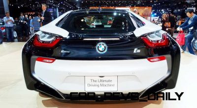 2015 BMW i8 in Crystal White