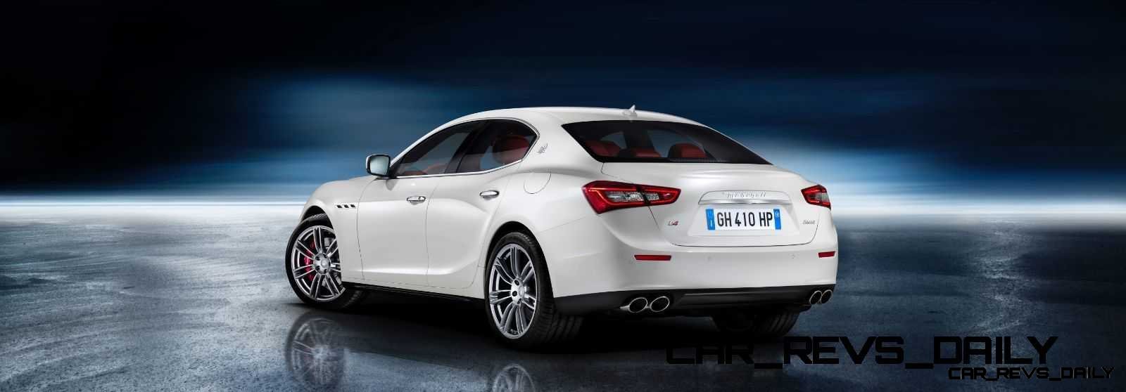 2014 Maserati Ghibli S Q4 Red Interior White Exterior