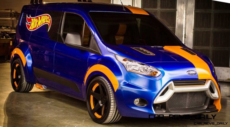 Ford?s 2014 Transit Connect Sizzles for SEMA Courtesy of Hot Wheels®