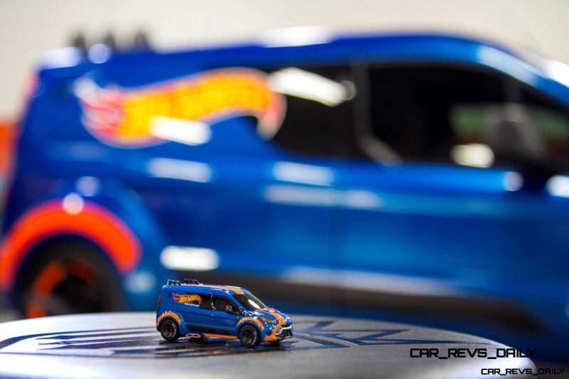 Ford?s 2014 Transit Connect Sizzles for SEMA Courtesy of Hot Wheels®