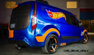 Ford?s 2014 Transit Connect Sizzles for SEMA Courtesy of Hot Wheels®