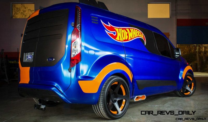 Ford?s 2014 Transit Connect Sizzles for SEMA Courtesy of Hot Wheels®