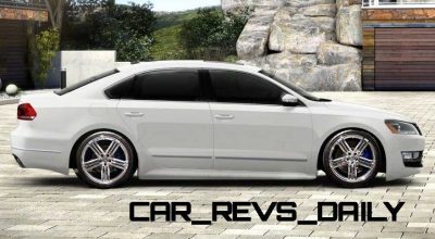 CarRevsDaily 2015 VW Passat R - Spec Renderings 1