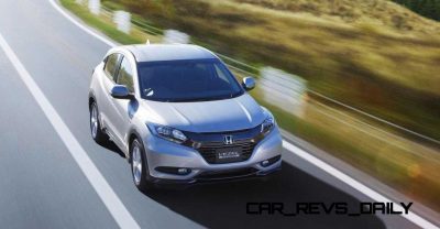 Cool! 2015 Honda Vezel Hybrid Previews Spring 2014 Civic CUV37