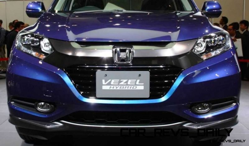 Cool! 2015 Honda Vezel Hybrid Previews Spring 2014 Civic CUV8