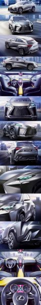 Fascinating LF-NX Turbo Concept Previews Exciting New Surfaces1-vert111