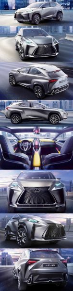 Fascinating LF-NX Turbo Concept Previews Exciting New Surfaces1-vert888