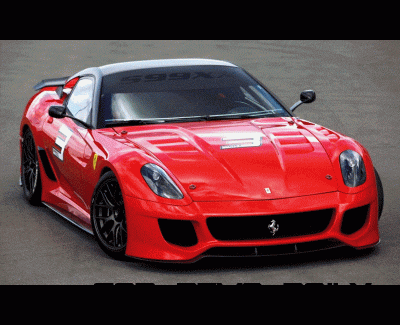 Ferrari 599XX Heading to Paris for RM Auctions in Feb 2014 Animated GIF