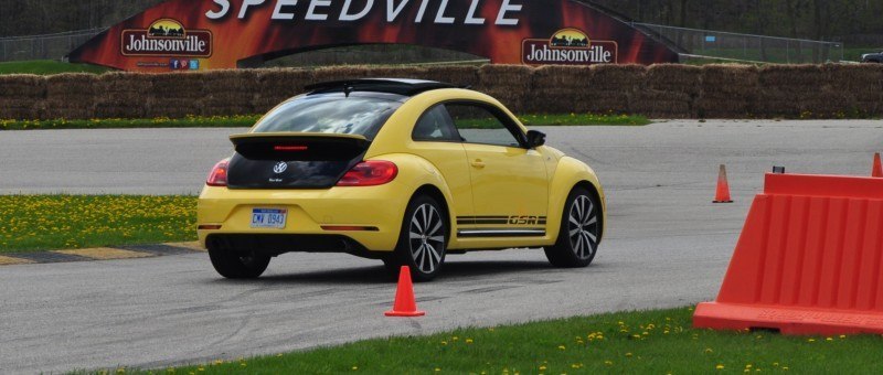 2014 Volkswagen Beetle GSR Scoots Around Go-Kart Autocross at Road America 39