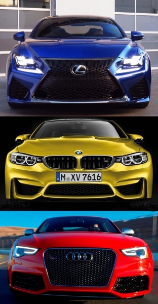 2015 Supercoupe Design Shootout - Lexus RC F vs