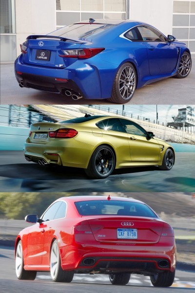 2015 Supercoupe Design Shootout - Lexus RC F vs