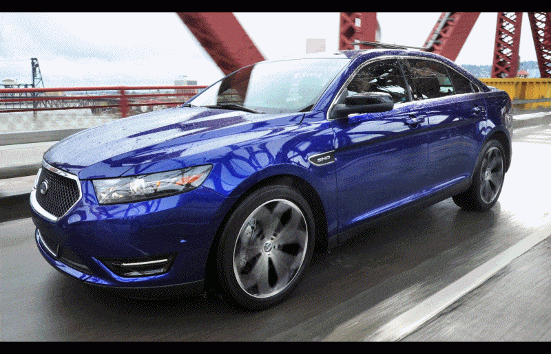 Best of Awards - 2014 Ford Taurus and Taurus SHO - Ext Action SHO GIF