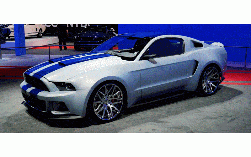 2014 Ford Mustang Official Homestead Pace Car GIF