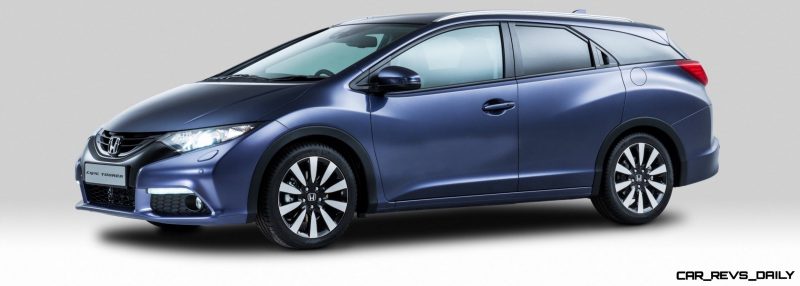 UK Honda Civic Tourer Touts Inner Beauty -- But This Wagon Is Gorgeous vs