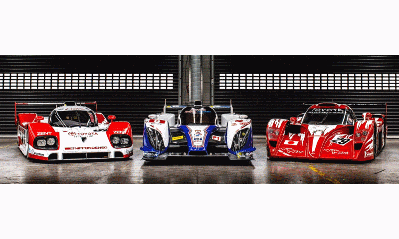 2014 LeMans LMP1 -- Toyota TS040 Hybrid HEADER gif1