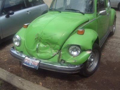36984178173306998 Walter, my proud 1975 Volkswagen SuperBeetle - accident damage_7125040279_o