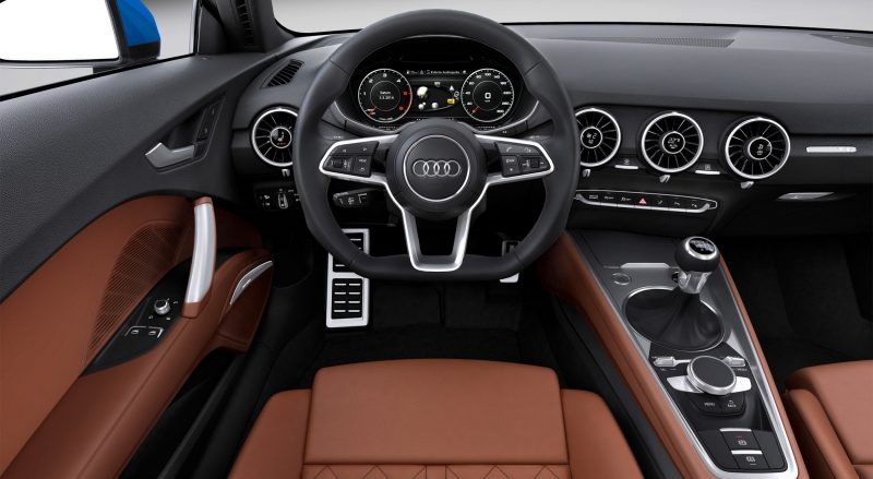 Audi TT is Fighting Fit for 2015 -- Ultra-Simple, High-Tech Interior + TT SQC Promises 3
