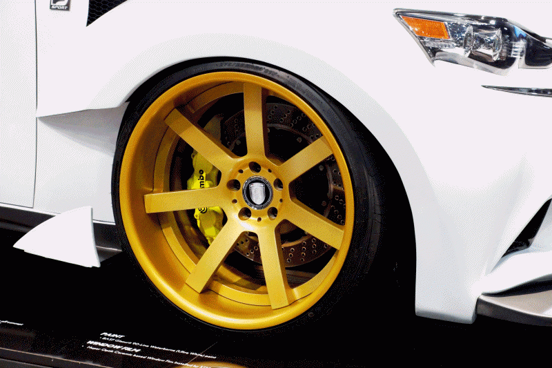 Best of SEMA 2013 -- Lexus IS350 F Sport Widebody GIF