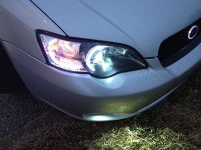 DIY LED Headlights - HID Lowbeams 6X 20cm LED Flexstrips_7191984562_l