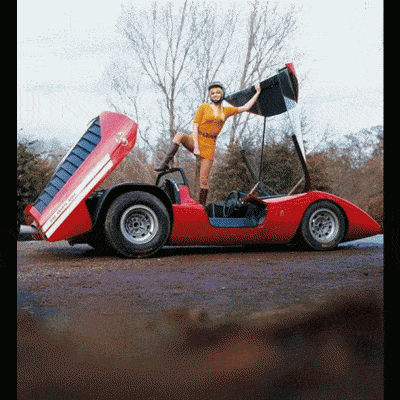 1969 Abarth 2000 Coupe Speciale by Pininfarina GIF full