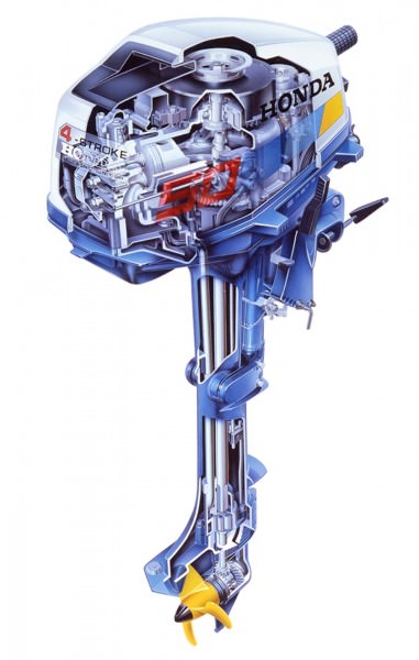 Automotive Artist Showcase -- 3D Mechanical Illustrator Hisashi Saito -- 30 Stunning See-Through Honda Designs 29
