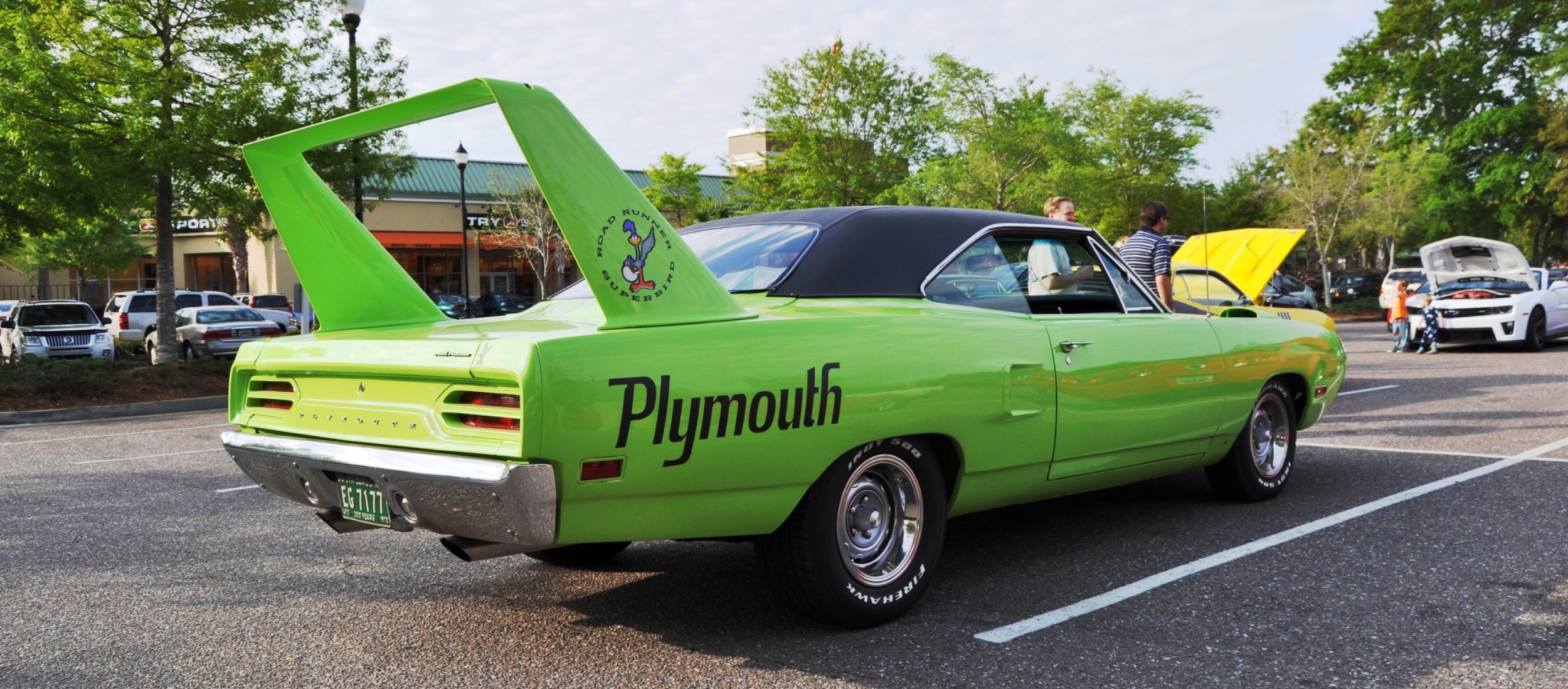 Classic Showcase 1970 Plymouth Road Runner Superbird At Charleston Cars Coffee 19