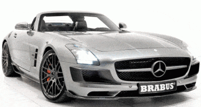 BRABUS AMG SLS Roadster gif
