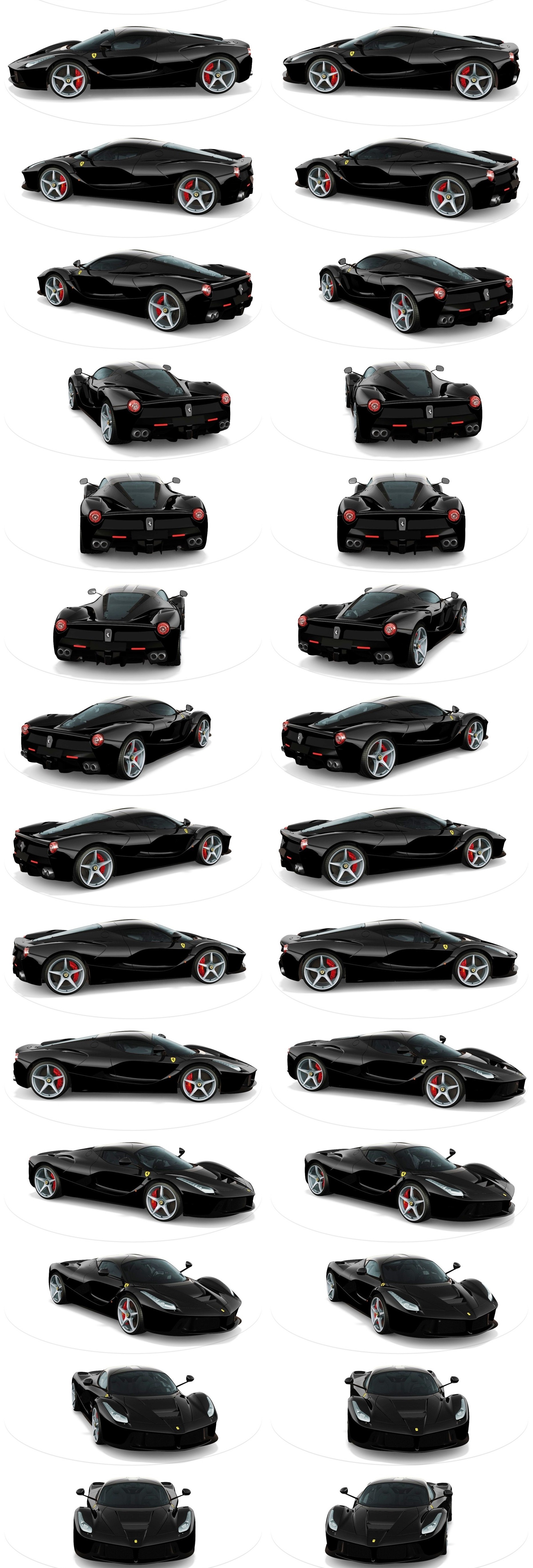 LaFerrari Roadster vs McLaren P1 Spider 3