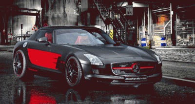 mc700 sls amg gif