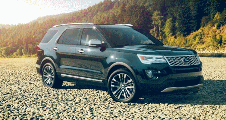 2016 Ford Explorer Colors Absolute Black
