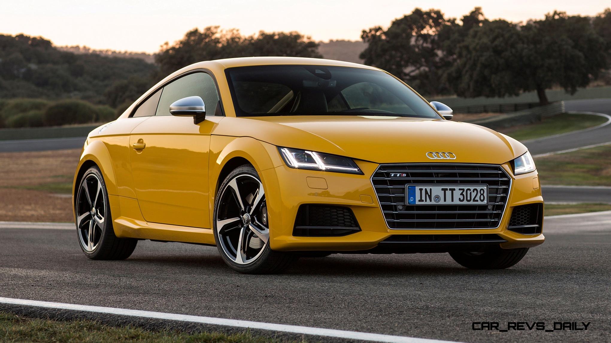 Update1 New Photos! 2015 Audi TT and TTS Bring Much More ...