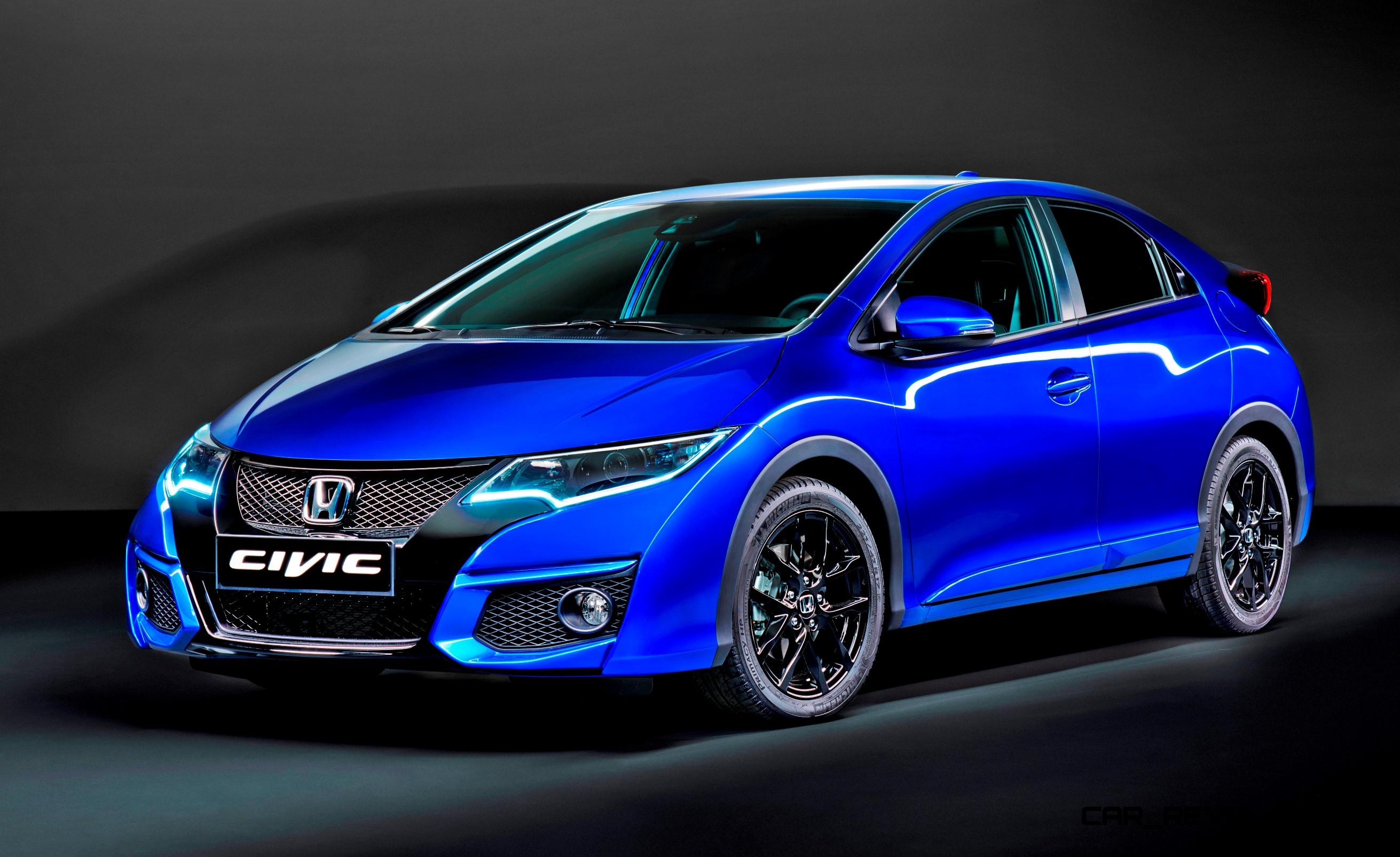 2015 Honda Civic Sport is New for UK with Type-R Styling Accents!