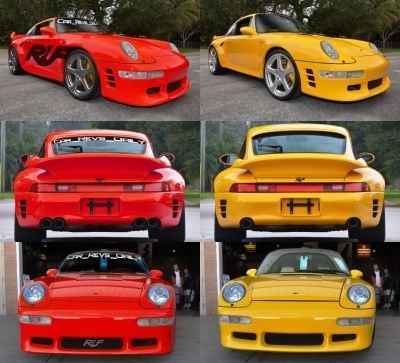 Fantasy Supercar Renderings - RUF Porsche 993 Turbo RS 1-tile